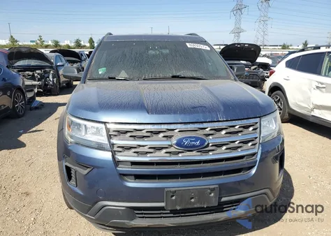2018 Ford Explorer из США, поврежденный, VIN 1FM5K8BH7JGC45447